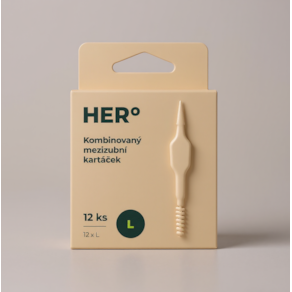 Herbadent Hero Escovilhão Interdentário Tamanho L